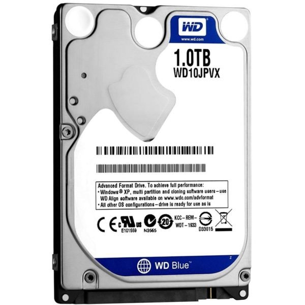 Hdd 2.5" Wd Blue 1tb 5400 Rpm
