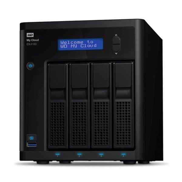 Nas Wd My Cloud Ex4100 8tb Usb3 Negro