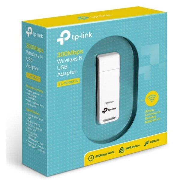 Adaptador USB Tp-Link Wn821n 300mb - Imagen 3