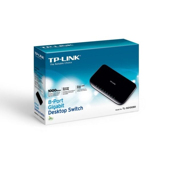 Switch Tp-Link Sg1008d 8 puertos Gigabit - Imagen 2