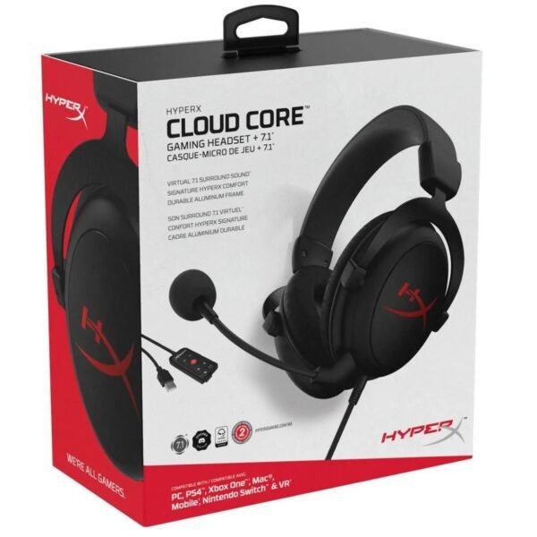 Auriculares HyperX Cloud Core - Imagen 4