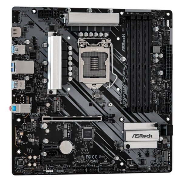 Motherboard Asrock Z590m Phantom Gaming 4 S1200 - Imagen 2