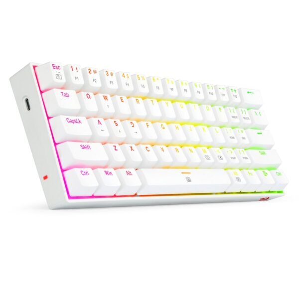 Teclado Mecánico Redragon Dragonborn White K630w-rgb - Imagen 6