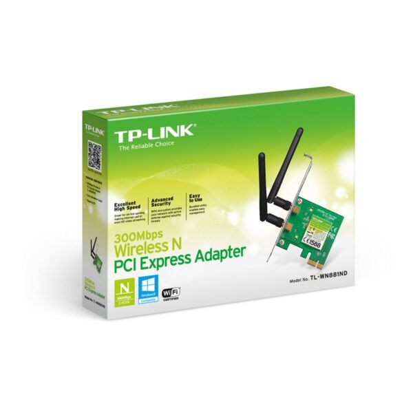 Adaptador Pci-Express Tp-Link Wn881nd 300mb Wireless N - Imagen 2