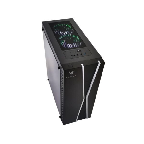 Gabinete Gaming Perseo Cn22 Rgb C/3 Fanes - Imagen 2