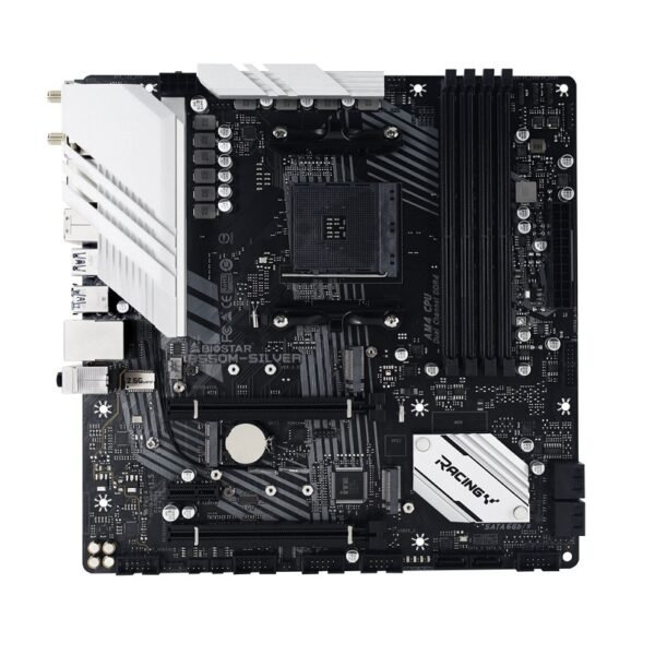 Motherboard Biostar B550M-Silver AM4 - Imagen 2